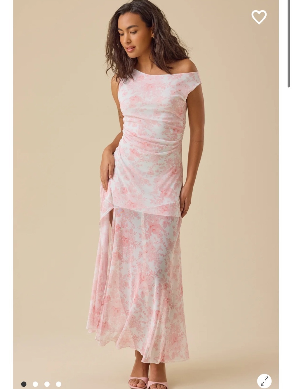New with tags Samara Mesh Maxi Dress